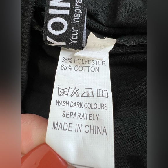 Yoins Top Womens Sz Large Crochet Lace Tank Sexy Knit Pullover‎ Black - Picture 7 of 7